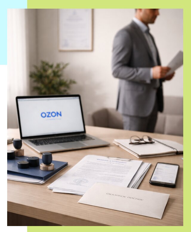 Отказное письмо для Ozon в Нягани от 3565 р. | Сертэкс